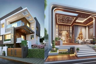 transform your house interior and exterior into a modern ai design concept