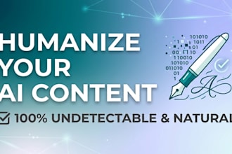humanize ai content, rewrite and edit chatgpt text