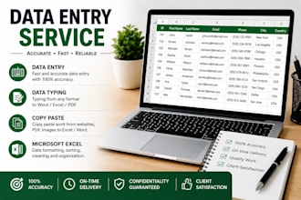do data entry and data typing