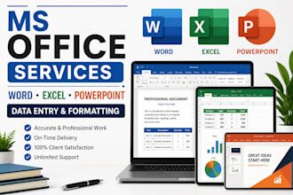 ms word, excel,and powerpoint task