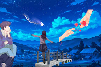 design a premium custom desktop background wallpaper