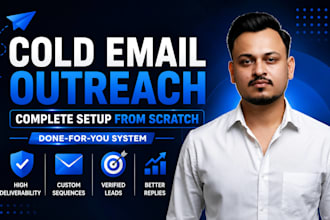 set up a done for you cold email outreach system from scratch