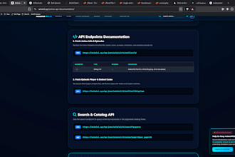 provide a powerful anime API for your anime website