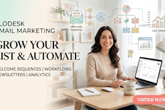 setup flodesk email marketing automation workflow, welcome sequence and campaign