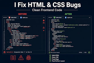 fix small HTML CSS bugs and website layout issues