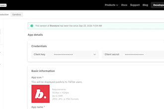 get your app approved for tiktok content posting API