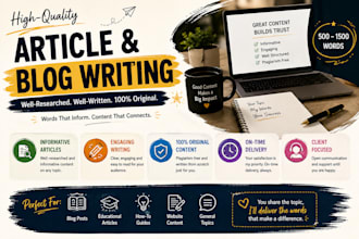 write engaging articles and blog posts