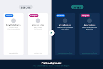 align your facebook and instagram business profiles