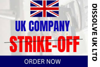 close, dissolve or strike off UK ltd company