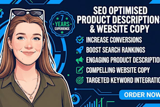 write engaging SEO product descriptions