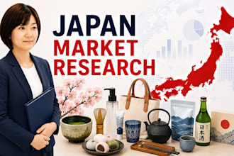 conduct professional japan market research for your business