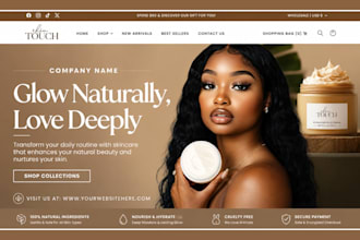 skincare shopify store skincare website beauty website skincare shopify websites