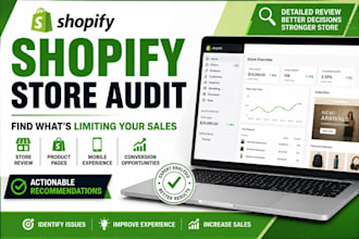 audit your shopify store and provide actionable growth recommendations