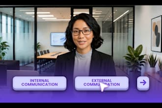 make ai spokesperson video with human avatar multilanguages