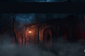 develop your scary horror game in unity with 3d gameplay