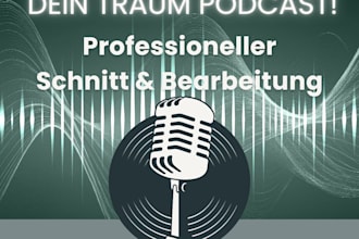 podcast professionell schneiden und bearbeiten
