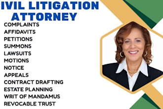 draft revocable trust, living trust, will and estate planning document