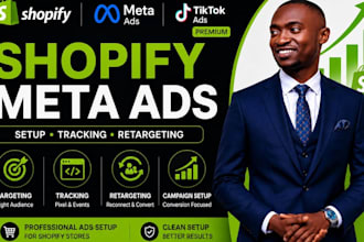 setup shopify meta ads campaigns and retargeting