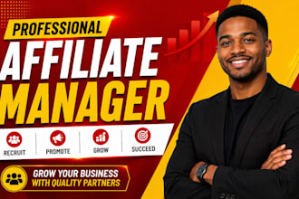 affiliate marketing manager manage affiliate program recruit affiliate partners