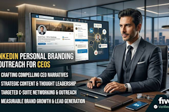 linkedin personal branding and outreach for ceos