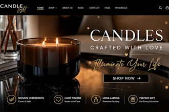 candle shopify store candle website scented candle, spiritual candle store
