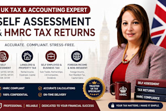 prepare UK paye, employment, pension, benefits, dividend and investment tax