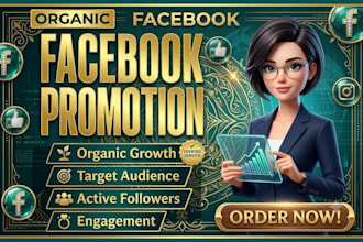grow your facebook page following fast organically