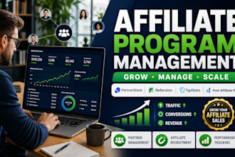 manage and grow your partnerstack, refersion, tapfiliate and post affiliate pro
