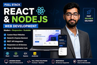 build a modern react website