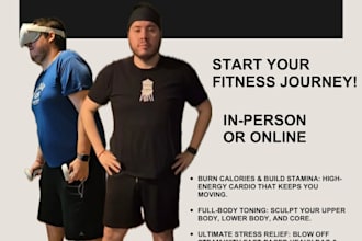 be your virtual cardio kickboxing instructor and fitness coach