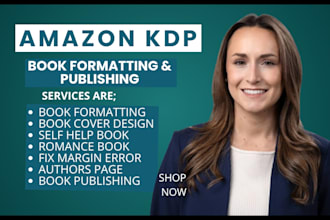 fix rejected book, format and publish book on amazon kdp book publishing
