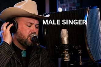 be your male rnb singer songwriter edm vocalist song pop and rock production
