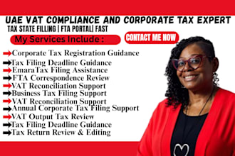 file uae corporate tax return and vat return on fta portal