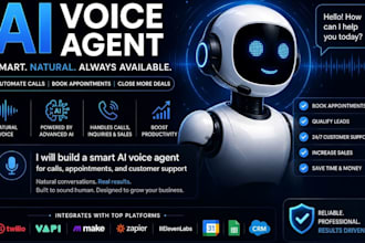 ai voice agent for calls, appointments, and customer support