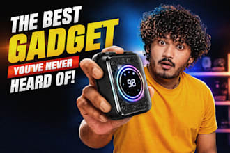 create premium tech and unboxing youtube thumbnails