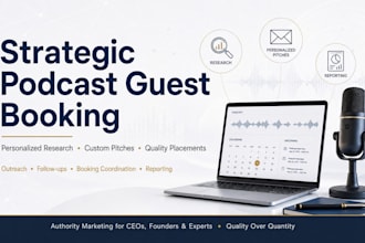 do podcast booking strategist public speaking growth expert