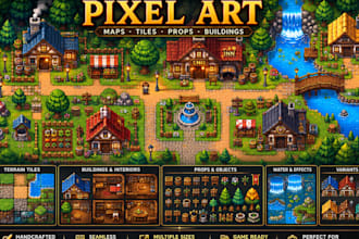 create game art maps 16bit godot level design 2d top down rpg maker pixel art