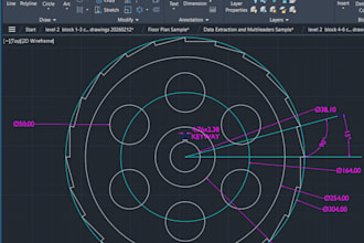 do professional 2d autocad drafting