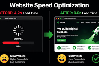 optimize website speed and fix core web vitals