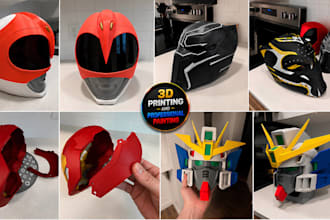 3d print and paint mask custom 3d helmet stl model 3d mask props for cosplay