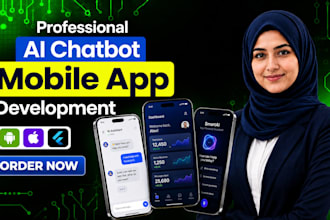 do android, ios app development, ai mobile app development as flutter dev