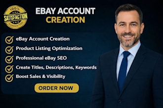 do ebay account creation ebay store setup account creation ebay marketing seo