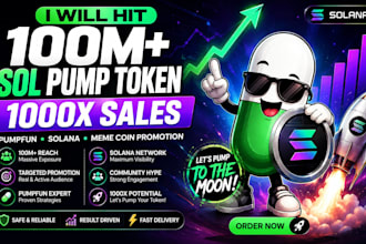 pump new token launch hype memecoin moonshot crypto promotion telegram promotion