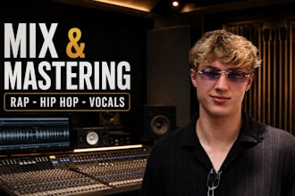 professionally mix and master your german rap or trap song