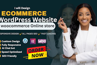 ecommerce website wordpress website woocommerce onlinestore  woocommerce website