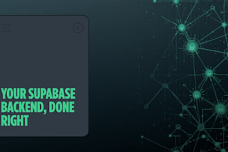 build and fix your supabase backend with auth, database and stripe