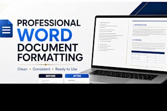 format and design your microsoft word document