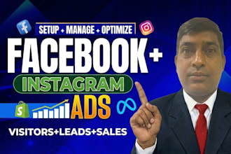 be your expert shopify facebook ads manager for meta ads