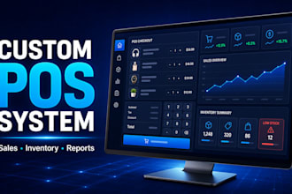 build a custom pos and inventory management web app