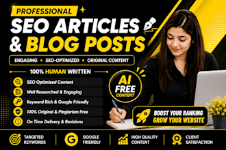 engaging SEO articles and blog content